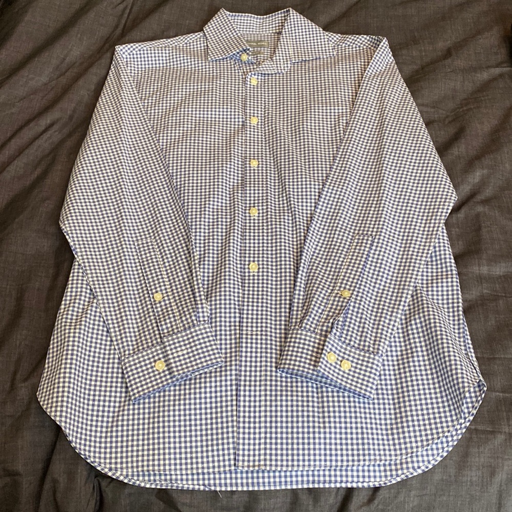 Michael Kors Men’s Long Sleeve Button Down Dress Shirt